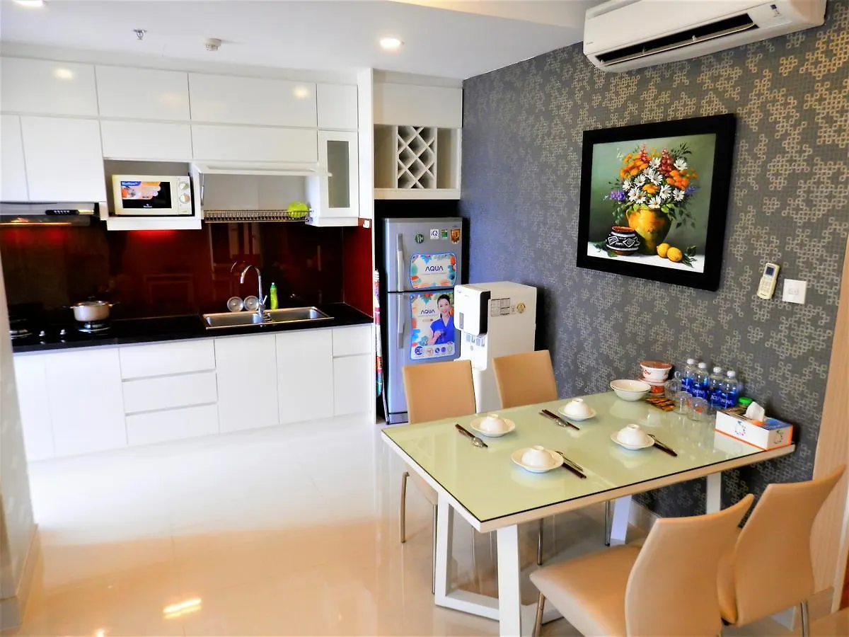 ***** شقة فندقية مدينة هوشي منه Sunrise City Trang' S Apartment W2-1704 فيتنام