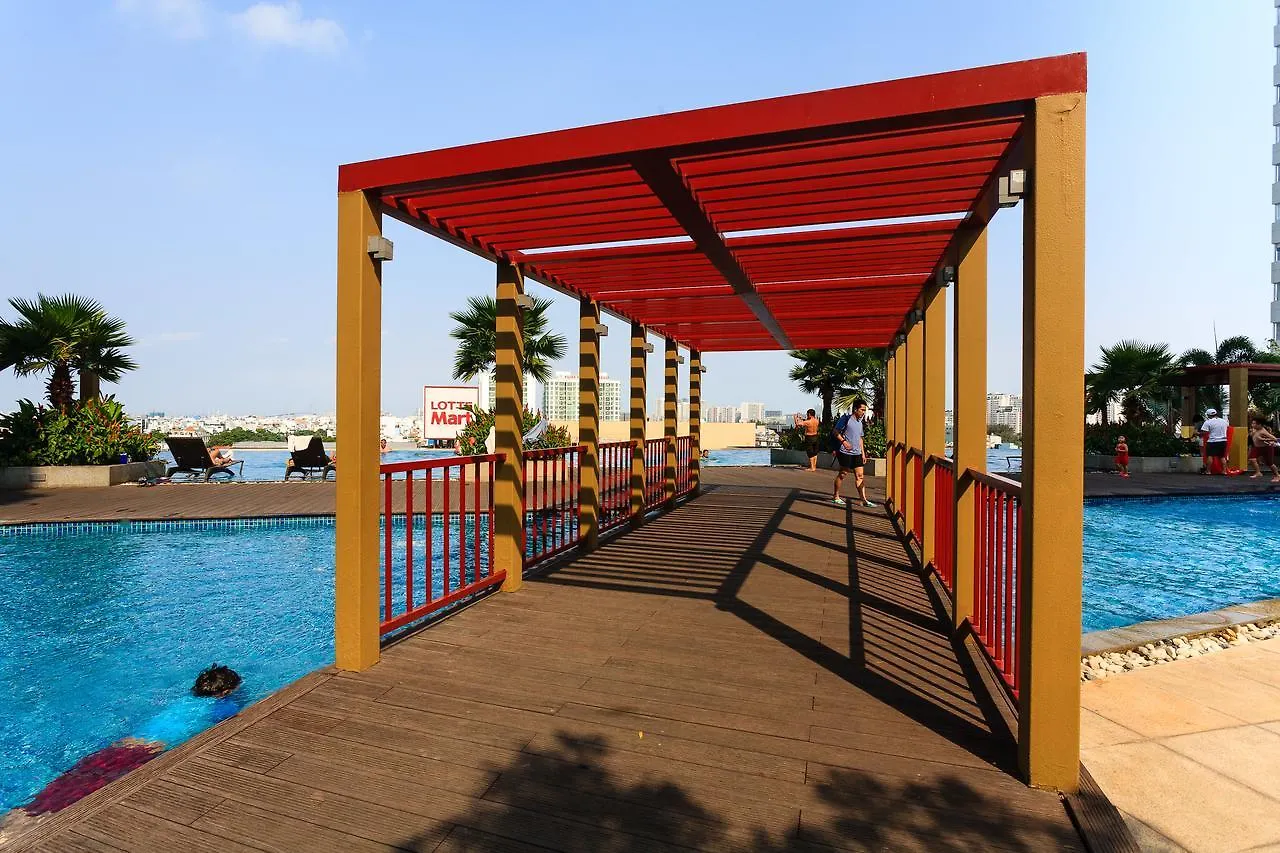 شقة فندقية مدينة هوشي منه Sunrise City Trang' S Apartment W2-1704