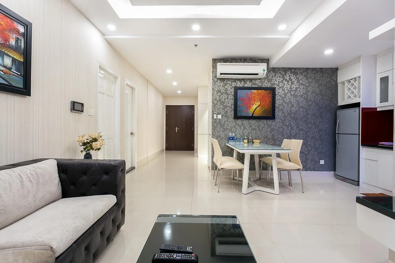 مدينة هوشي منه Sunrise City Trang' S Apartment W2-1704 شقة فندقية مدينة هوشي منه
